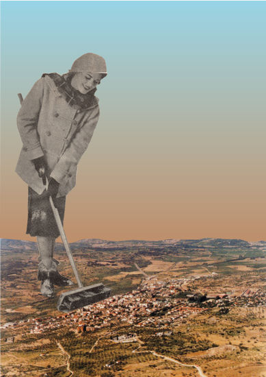 Cuidados del Medio Ambiente Papel Paisaje