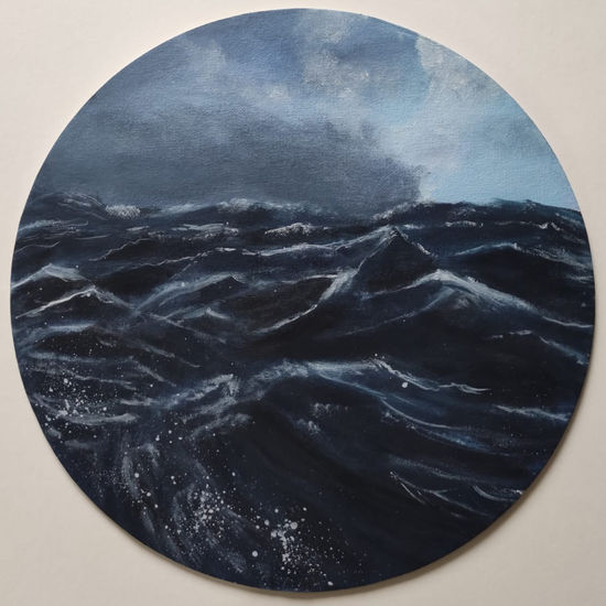 Alta mar Óleo Otros Marina
