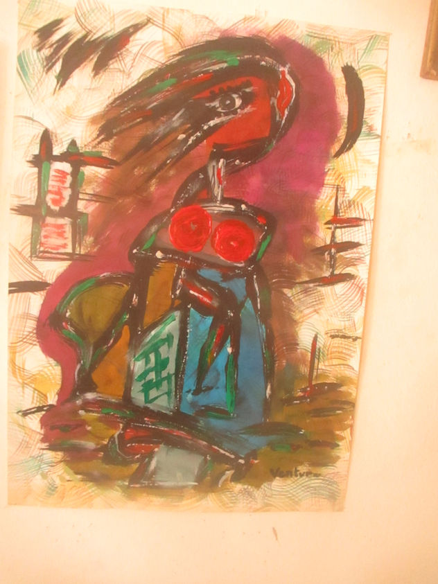 MUJER ASOMBRADA