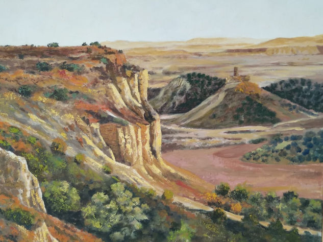 Bardenas Reales Oil Canvas Landscaping