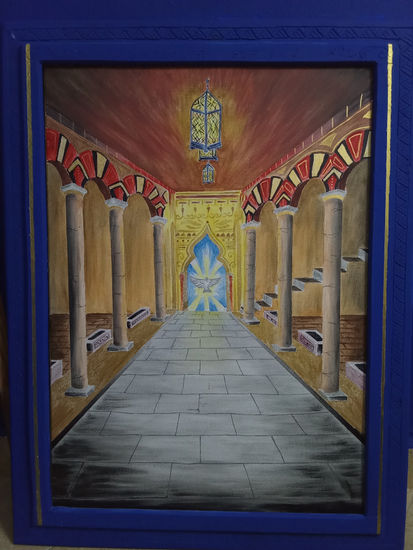 La puerta de YHWH Oil Canvas Others