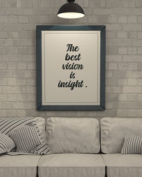 The best vision is...