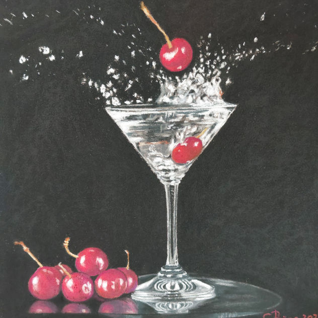 CÓCTEL CON CEREZAS
