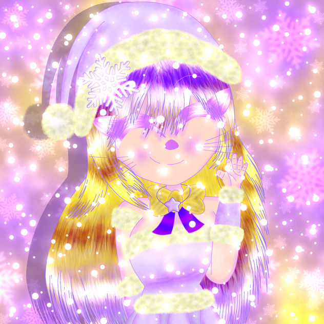 Dibujo de navidad que olvide subir TwT