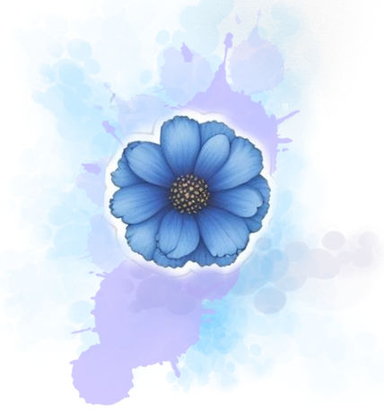 Flor celeste