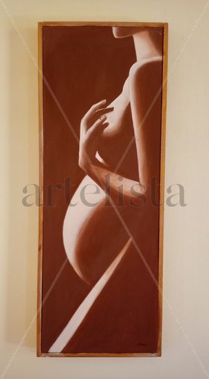 Paisaje anatomico n°61 Oil Textile Nude Paintings