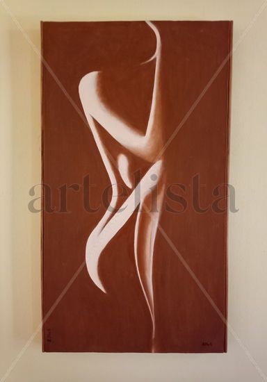 Paisaje anatomico  n °68 Oil Textile Nude Paintings