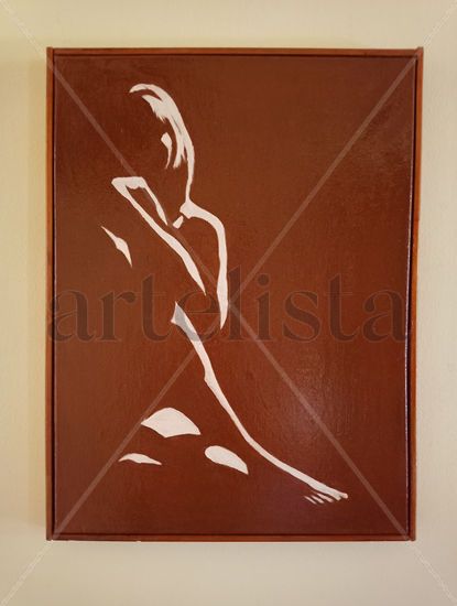 Paisaje anatomico  n °69 Óleo Tela Desnudos