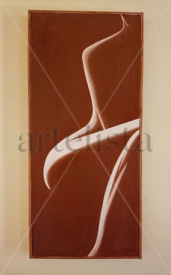 Paisaje anatomico  n °70 Óleo Tela Desnudos