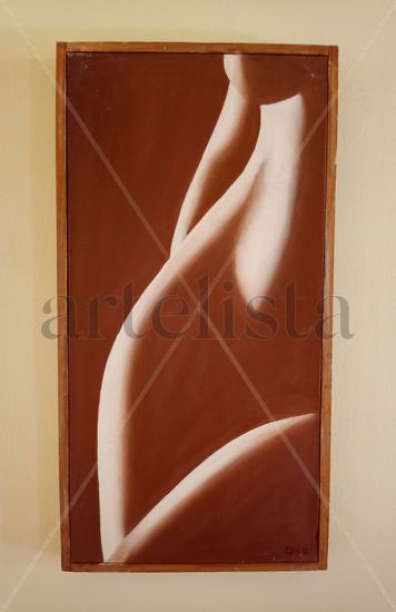 Paisaje anatomico  n °75 Oil Textile Nude Paintings