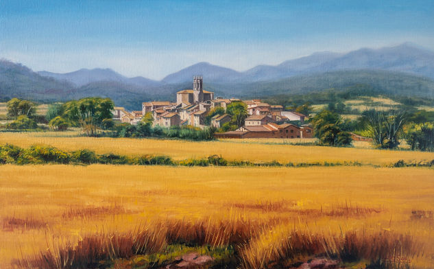 La Pera Oil Canvas Landscaping