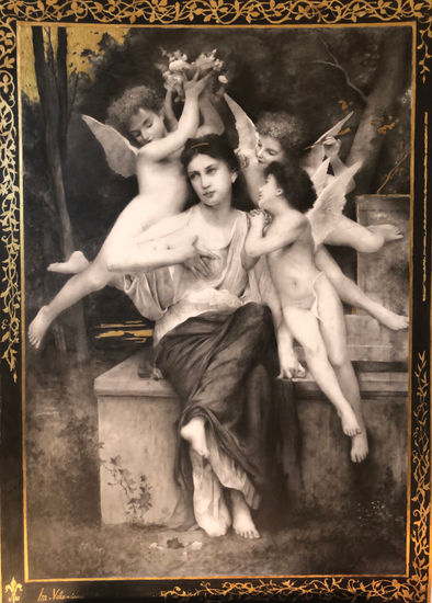 homenaje a Bouguereau Lápiz