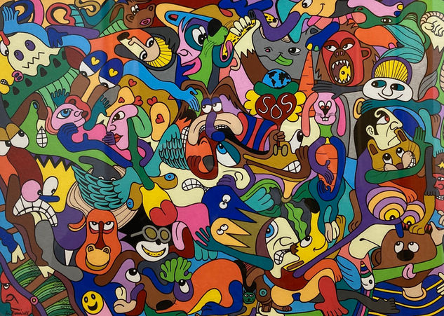 “ En búsca del Almor “ Rotulador