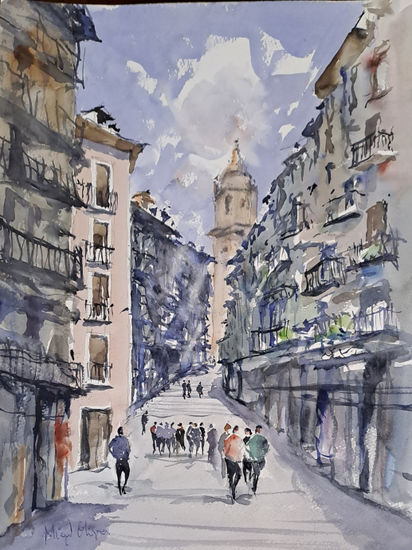 Pamplona 4 Watercolour Paper Landscaping