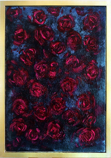 Rosas y felicidad