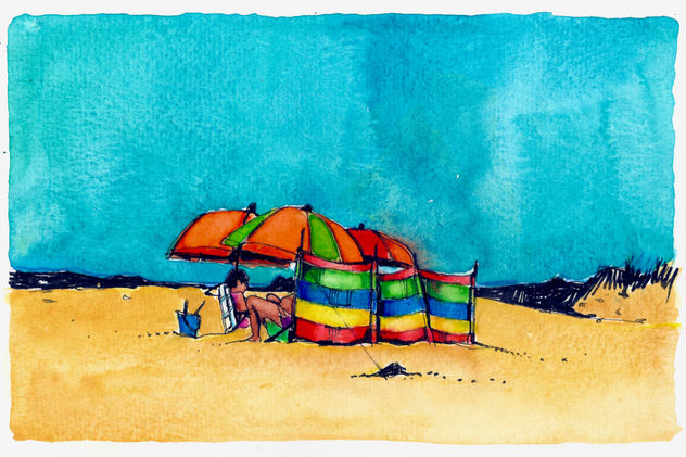 Gente de playa