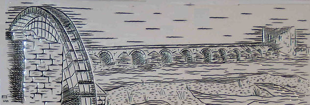 Puente Romano de Cordoba Rotogravure