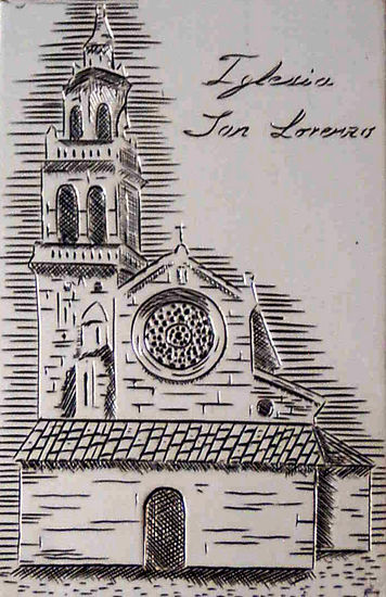 Iglesia San Lorenzo ( cordoba) Rotogravure