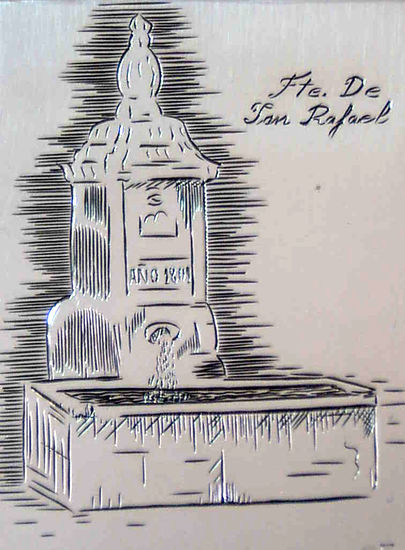 Fuente de San Rafael ( cordoba) Rotogravure