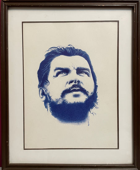 Che Guevara Tinta Papel Figura