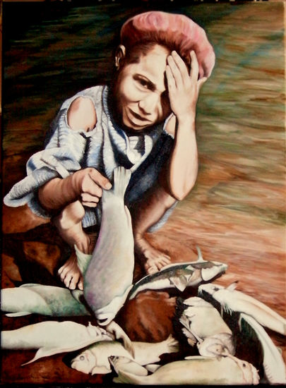 "Verdad de Perogrullo" Oil Canvas Others