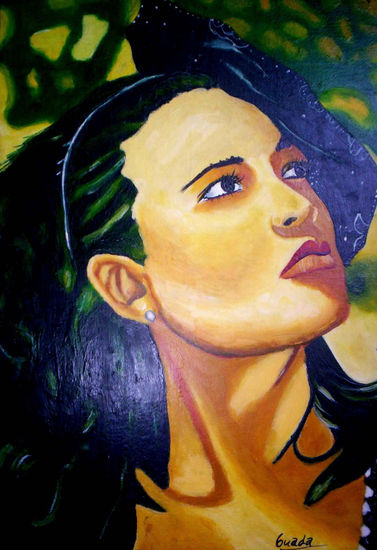 autorretrato Acrylic Panel Portrait