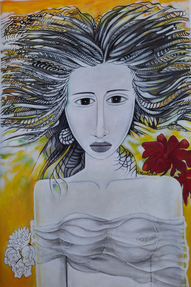 LA. DAMA DE LOS RIZOS