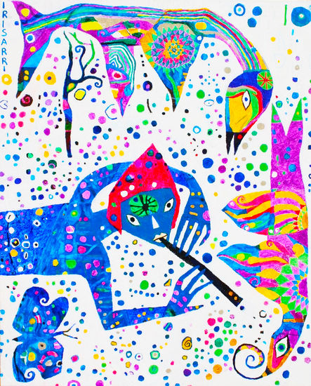 flautista Acrylic Canvas Others