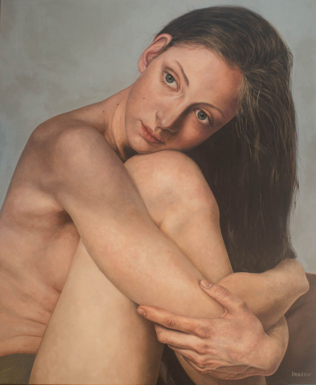 La chica de la mirada perdida