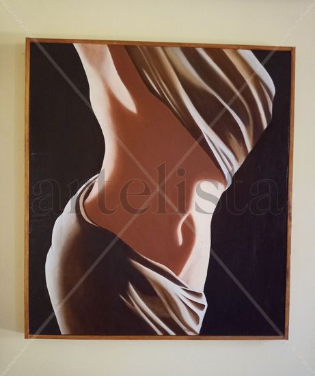 Paisaje anatomico  n °79 Óleo Tela Desnudos