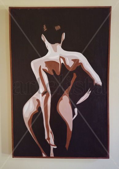 Paisaje anatomico  n °81 Óleo Tela Desnudos