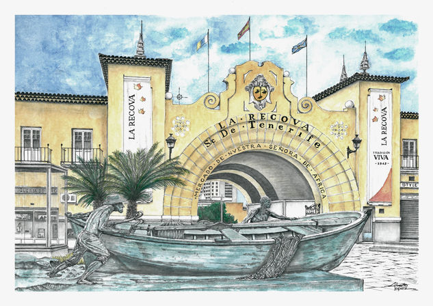 Santa Cruz de Tenerife, mercado Mixed Media