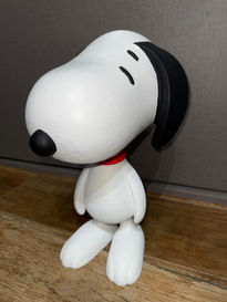 Escultura de snoopy...