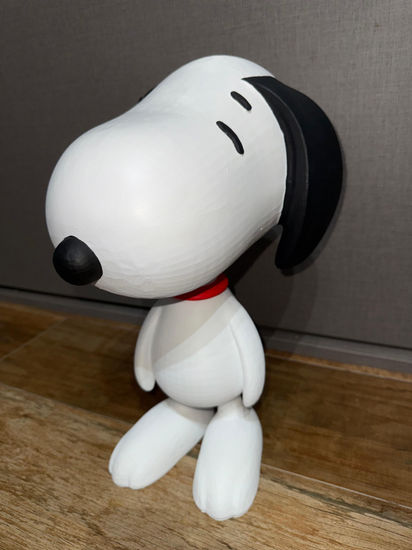 Escultura de snoopy impresa en 3d «snoopy feliz» Otros Figurativa