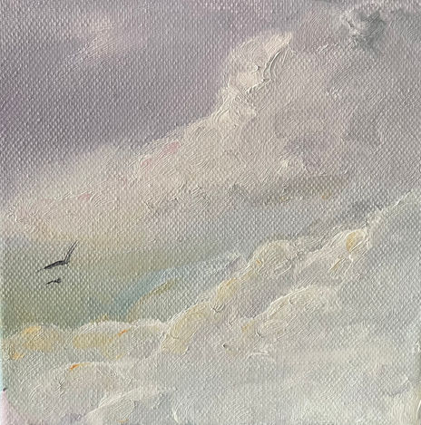 Atardecer con nubes