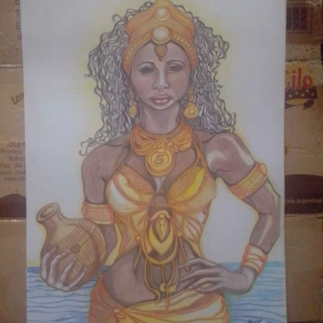 retrato de oshun/ portrait of oshun