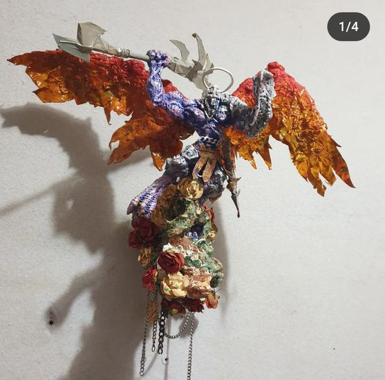 angel guerrero guardian Mixed Figurative