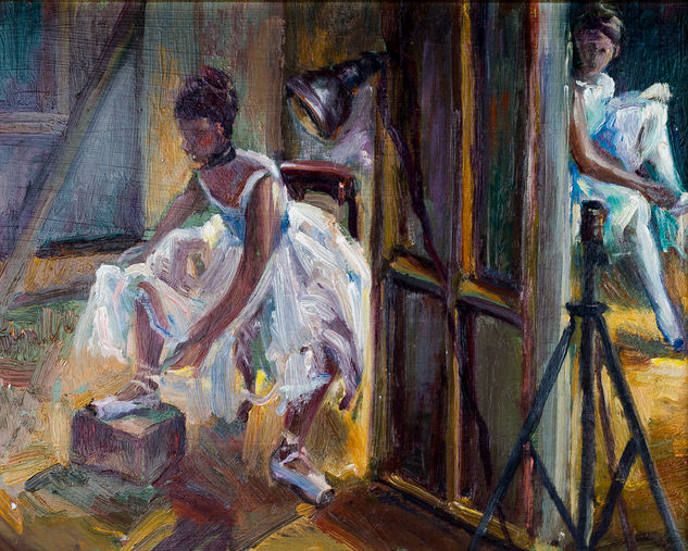 Bailarina 1 Óleo Lienzo Otros