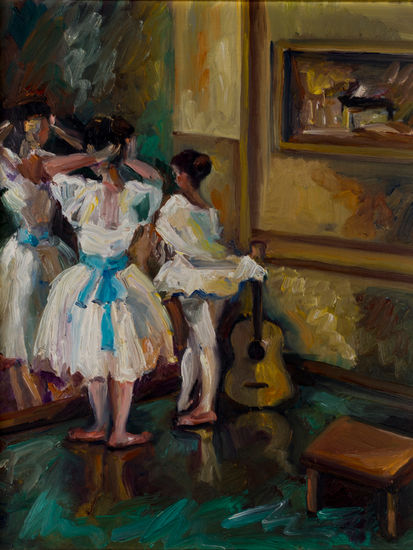 Bailarinas 2 Oil Canvas Others