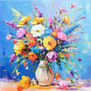 Floral in vase 1364