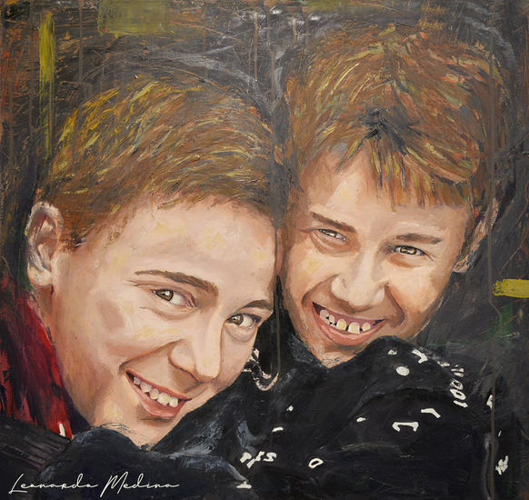 Por siempre Óleo Lienzo Retrato