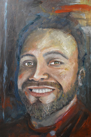 Alex Oil Canvas Portrait