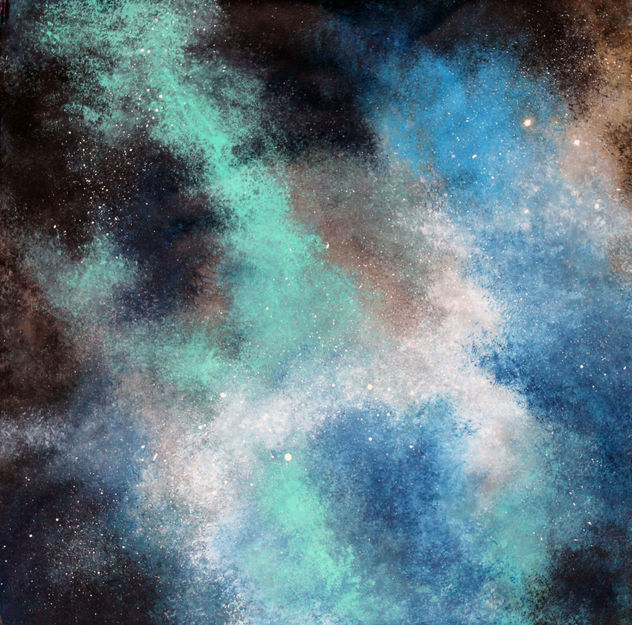 Cosmos en Turquesa