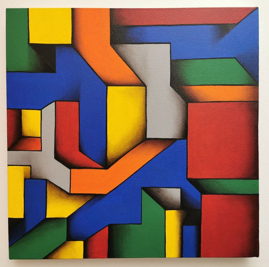 Luz y color Acrylic Canvas Others