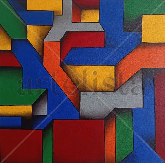 Luz y color Acrylic Canvas Others