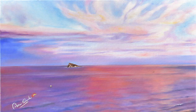 Desde la terraza Oil Canvas Marine Painting