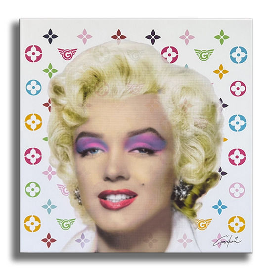 Marilyn A Love Story Oil Canvas Portrait