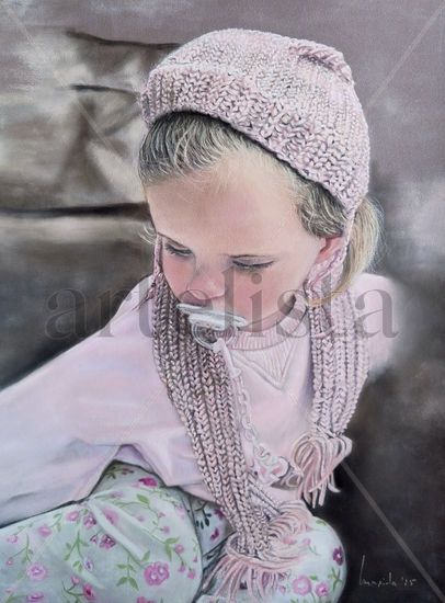 Maddi Pastel Paper Portrait