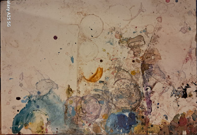 Sin titulo Watercolour Panel Others
