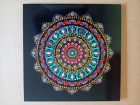 Mandala con espejos